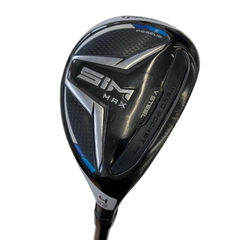 【中古】 テーラーメイド SIM MAX U4 ユーティリティ UT TENSEI BLUE TM60(UT) (フレックスS) メンズ 男性用 右利き 右用 Cランク ゴルフクラブ｜ゴルフパートナー 中古クラブ店