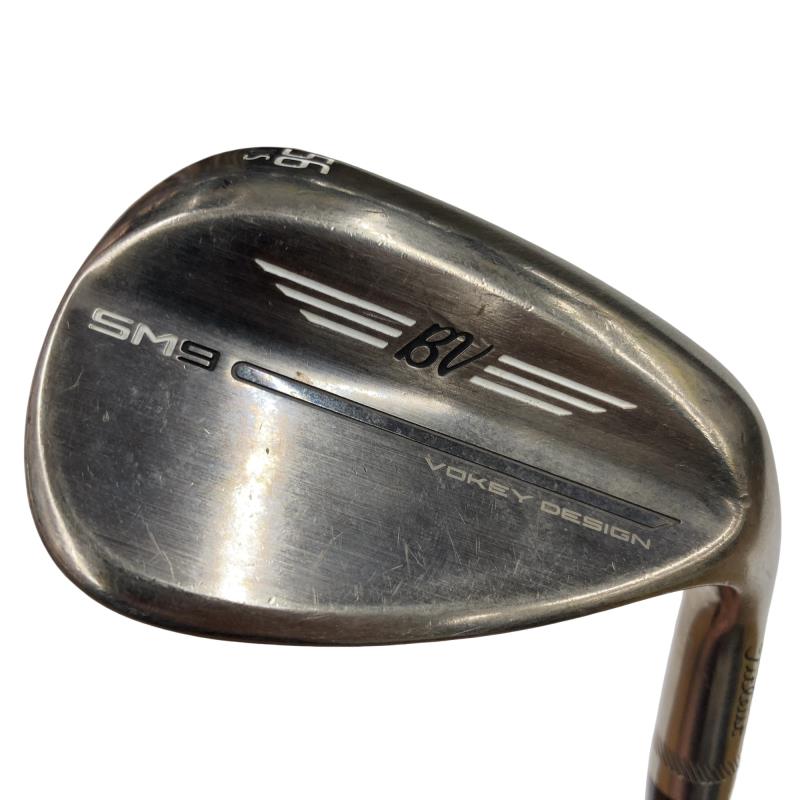 【中古】 タイトリスト VOKEY SPIN MILLED SM9 ブラッシュドスチール 56°/10°S ウェッジ WG Dynamic Gold (フレックスS) メンズ 男性用 右利き 右用 Cランク ゴルフクラブ