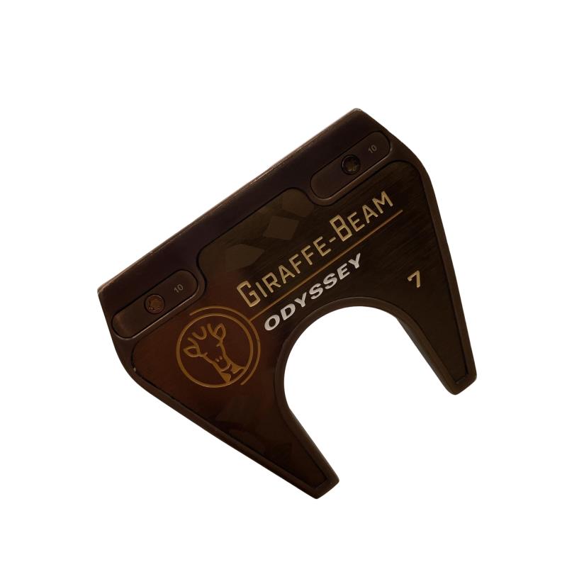 【中古】 オデッセイ GIRAFFE-BEAM #7 33in パター PT STROKE LAB 90 スチール写真 (フレックス余分の物) メンズ 成人男性用 右利き 右用 C序列付ける ゴルフ野球クラブ