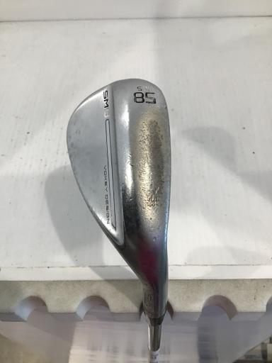 【中古】 タイトリスト VOKEY SPIN MILLED SM9 ツアークロム 58°/10°S ウェッジ WG Dynamic Gold (フレックスS) メンズ 男性用 右利き 右用 Dランク ゴルフクラブ