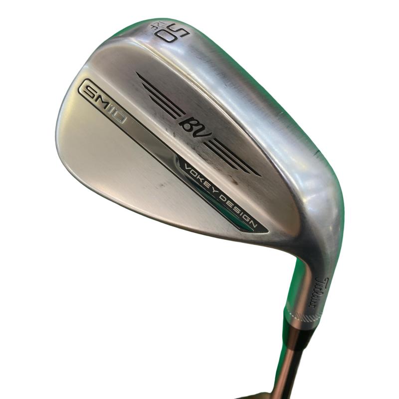 【中古】 タイトリスト VOKEY SPIN MILLED SM10 ツアークロム 50°/12°F ウェッジ WG Dynamic Gold (フレックスS) メンズ 男性用 右利き 右用 Cランク ゴルフクラブ|ゴルフパートナー 中古クラブ店