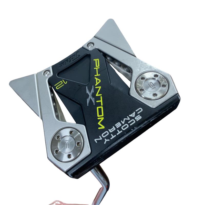 【中古】 タイトリスト SCOTTY CAMERON PHANTOM X 12 34in パター PT スチール写真 (フレックス余分の物) メンズ 成人男性用 右利き 右用 C価値づける ゴルフ野球クラブ