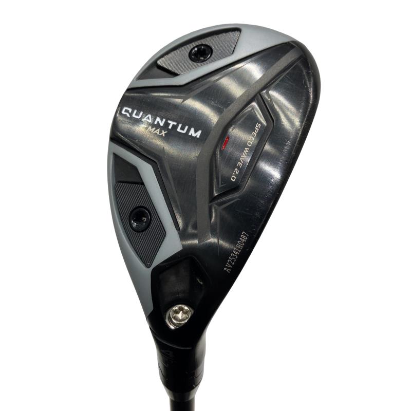 【中古】 キャロウェイ QUANTUM MAX U4 ユーティリティ UT ATHLEMAX 60(QUANTUM UT) (フレックスS) メンズ 男性用 右利き 右用 Cランク ゴルフクラブ｜ゴルフパートナー 中古クラブ店