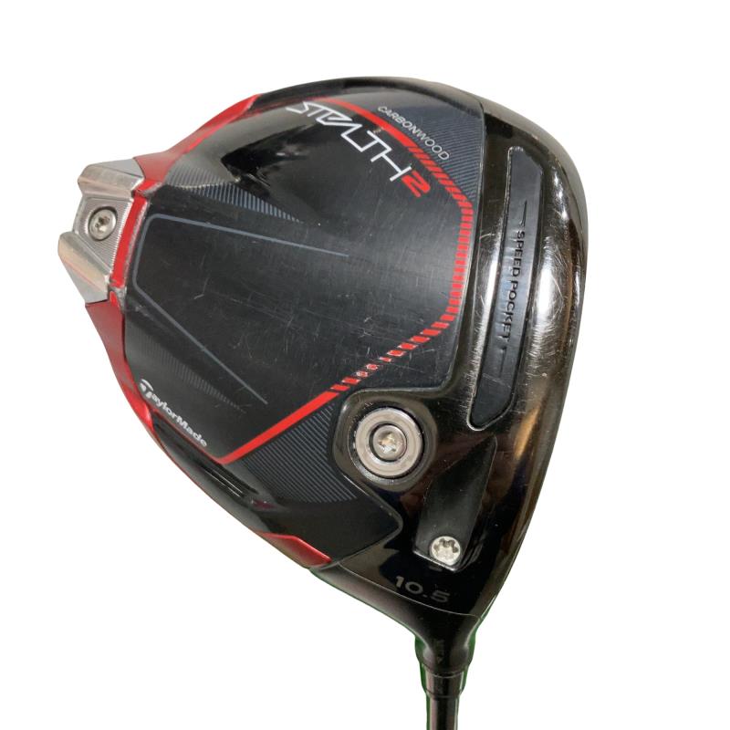 【中古】 テーラーメイド STEALTH2 10.5° ドライバー DR TENSEI RED TM50(STEALTH DR) (フレックスS) メンズ 男性用 右利き 右用 Cランク ゴルフクラブ|ゴルフパートナー 中古クラブ店