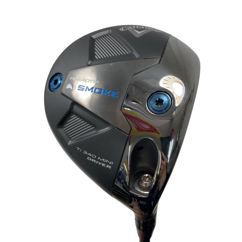 【中古】 キャロウェイ PARADYM Ai SMOKE Ti 340 MINI 11.5° １番ウッド DR 完全無欠特注立て坑 (フレックスX) メンズ 成人男性用 右利き 右用 C序列付ける ゴルフ野球クラブ