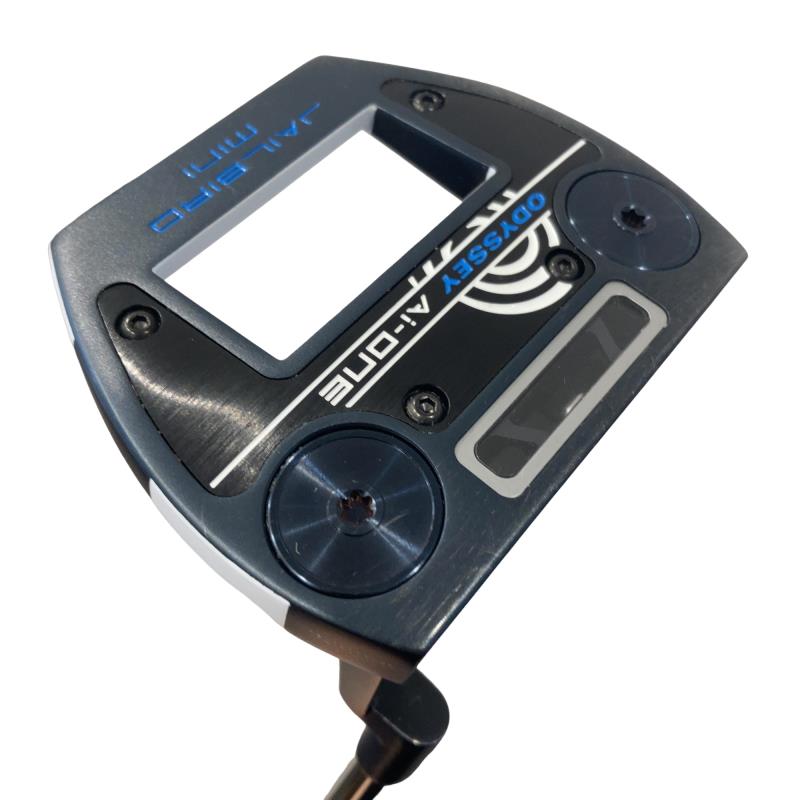 【中古】 オデッセイ Ai-ONE TRI-BEAM JAILBIRD MINI CH 33in パター PT STROKE LAB 90 スチール写真 (フレックス余分の物) メンズ 成人男性用 右利き 右用 C位置づける ゴルフ野球クラブ