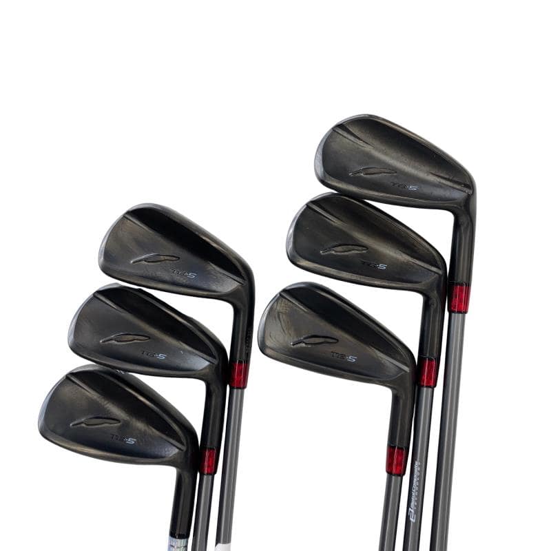 【中古】 フォーティーン TB-5 FORGED(2025) ダイヤモンドブラックサテン 6S アイアンセット IR 純正特注シャフト (フレックスR) メンズ 男性用 右利き 右用 Cランク ゴルフクラブ｜ゴルフパートナー 中古クラブ店