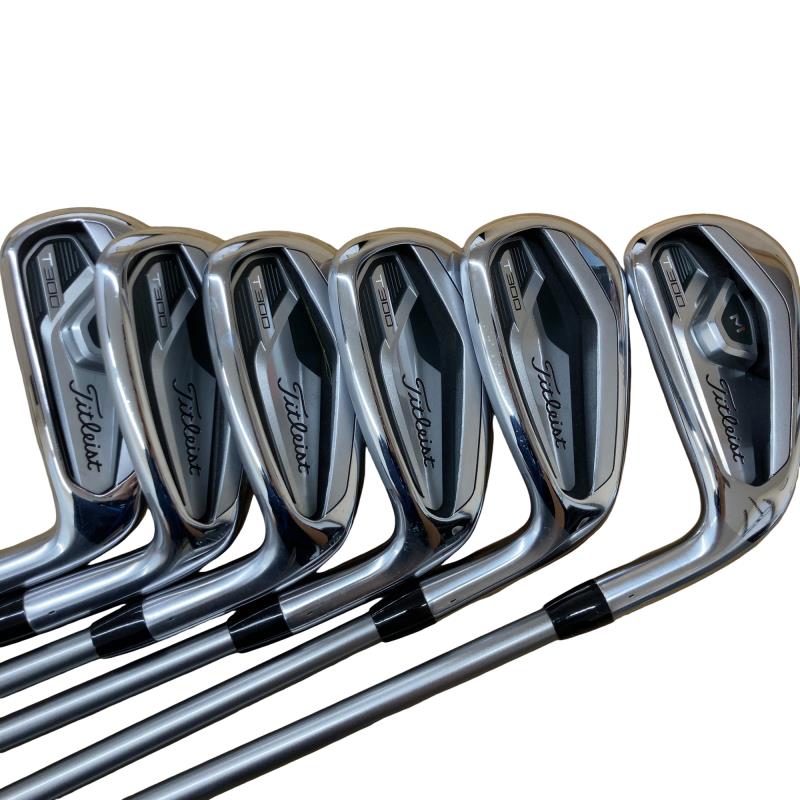【中古】 タイトリスト Titleist T300(2021) 6S アイアン仕掛ける IR 3D055 (フレックス余分の物) メンズ 成人男性用 右利き 右用 C価値づける ゴルフ野球クラブ
