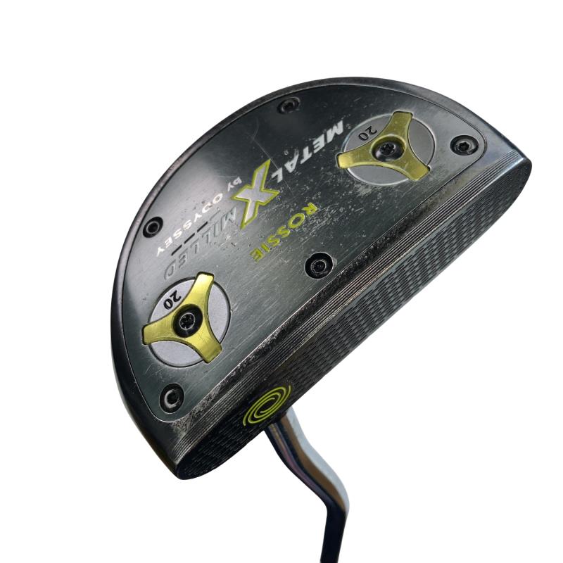 【中古】 オデッセイ METAL-X MILLED ROSSIE 35インチ パター PT スチール (フレックスその他) メンズ 男性用 右利き 右用 Dランク ゴルフクラブ