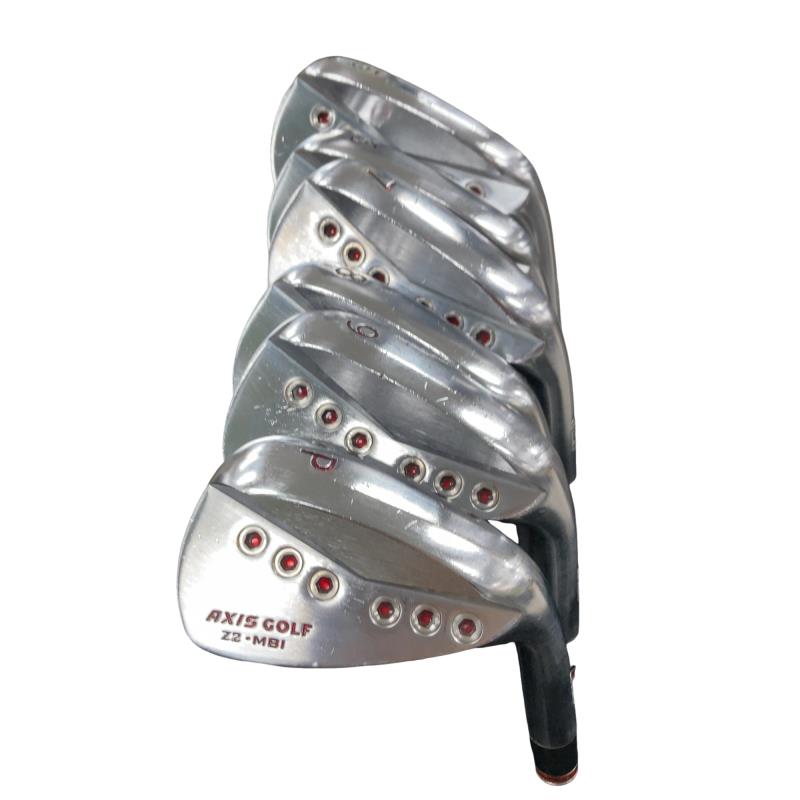 【中古】 AXIS GOLF AXIS GOLF Z2・MBI 6S アイアンセット IR リシャフト (フレックスその他) メンズ 男性用 右利き 右用 Cランク ゴルフクラブ