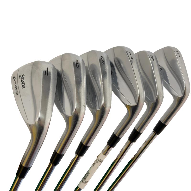 【中古】 ダンロップ SRIXON Z-FORGED 6S アイアンセット IR Dynamic Gold D.S.T (フレックスS) メンズ 男性用 右利き 右用 Cランク ゴルフクラブ