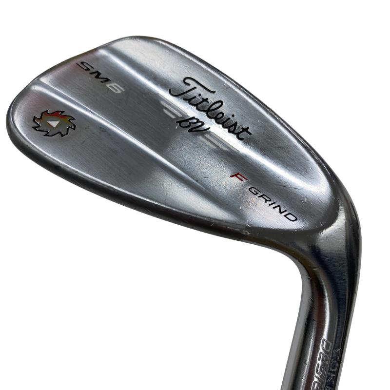 【中古】 タイトリスト VOKEY SPIN MILLED SM6 ツアークロム 52°/12°F ウェッジ WG NS PRO MODUS3 TOUR120 (フレックスS) メンズ 男性用 右利き 右用 Cランク ゴルフクラブ