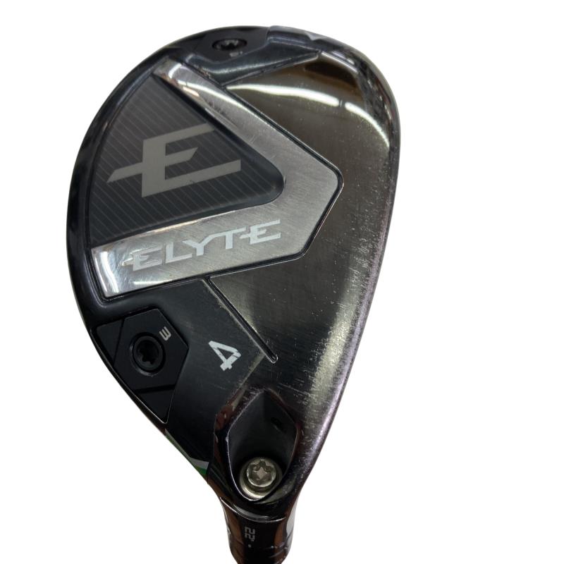 【中古】 キャロウェイ ELYTE U4 ユーティリティ UT VENTUS GREEN 50 for CW(ELYTE UT) (フレックスS) メンズ 男性用 右利き 右用 Cランク ゴルフクラブ