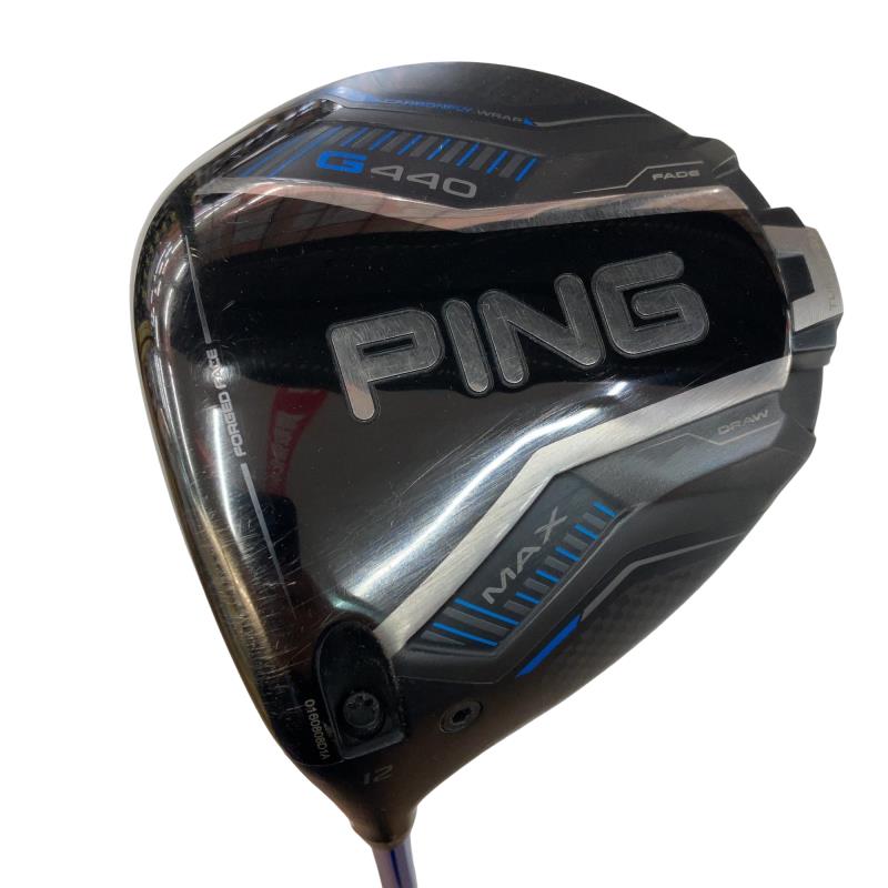 【中古】 ピン G440 MAX 12° レフティ １番ウッド DR ALTA J CB BLUE(DR) (フレックスSR) メンズ 成人男性用 左ぎっちょ レフティ 左用 C序列付ける ゴルフ野球クラブ