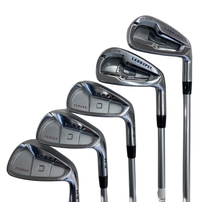 【中古】 ダイワ(グローブライド) ONOFF LABOSPEC RB-247K 5S アイアンセット IR リシャフト (フレックスその他) メンズ 男性用 右利き 右用 Cランク ゴルフクラブ