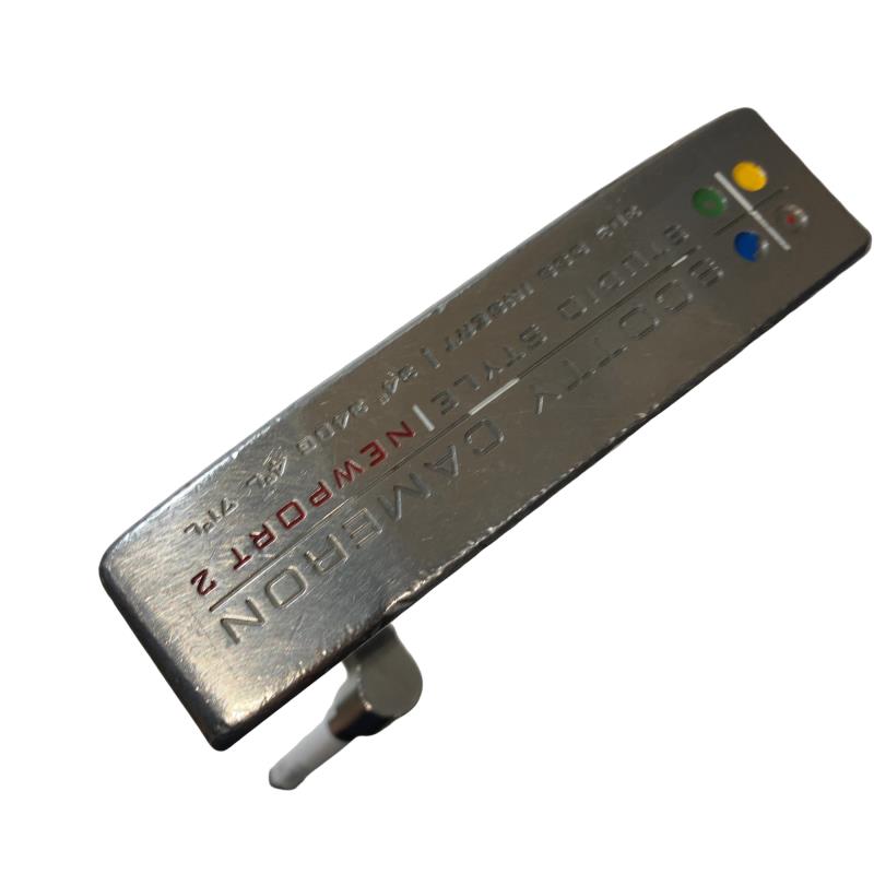 【中古】 タイトリスト SCOTTY CAMERON STUDIO STYLE NEWPORT 2 340G 34in パター PT スチール写真 (フレックス余分の物) メンズ 成人男性用 右利き 右用 D価値づける ゴルフ野球クラブ