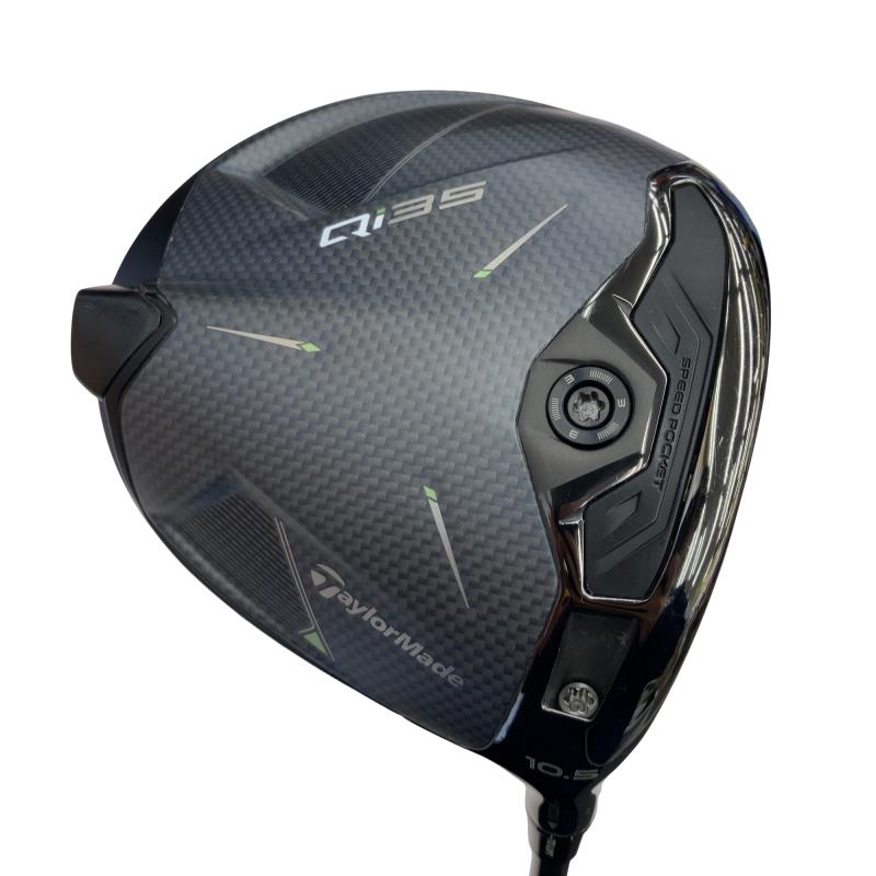 【中古】 テーラーメイド Qi35 10.5° ドライバー DR Diamana SILVER TM55(Qi35 DR) (フレックスS) メンズ 男性用 右利き 右用 Cランク ゴルフクラブ