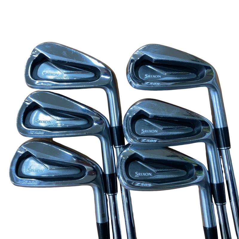 【中古】 ダンロップ SRIXON Z585 6S アイアンセット IR NS PRO MODUS3 TOUR105 D.S.T (フレックスS) メンズ 男性用 右利き 右用 Cランク ゴルフクラブ