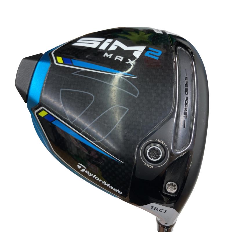 【中古】 テーラーメイド SIM2 MAX 9° ドライバー DR TENSEI BLUE TM50(SIM2 DR) (フレックスS) メンズ 男性用 右利き 右用 Cランク ゴルフクラブ