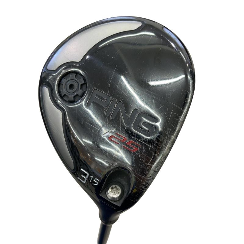 【中古】 ピン i25 3W(15°) フェアウェイウッド FW PWR 65 (フレックスS) メンズ 男性用 右利き 右用 Cランク ゴルフクラブ