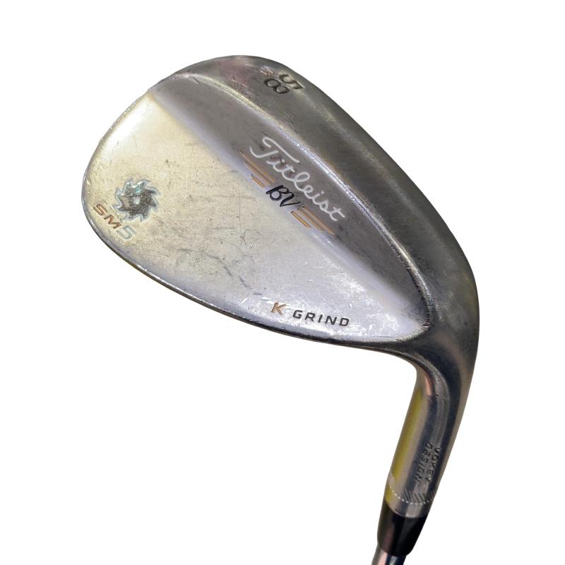 【中古】 タイトリスト VOKEY SPIN MILLED SM5 ツアークロム 58°/11°K ウェッジ WG NS PRO 950GH (フレックスS) メンズ 男性用 右利き 右用 Cランク ゴルフクラブ