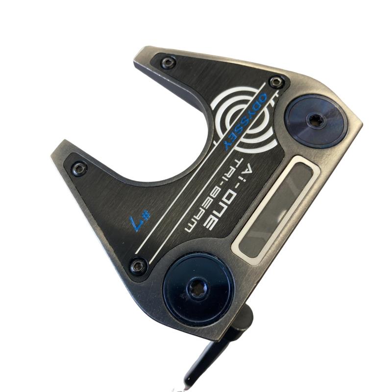 【中古】 オデッセイ Ai-ONE TRI-BEAM #7 34in パター PT STROKE LAB 90 スチール写真 (フレックス余分の物) メンズ 成人男性用 右利き 右用 C位置づける ゴルフ野球クラブ