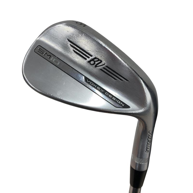 【中古】 タイトリスト VOKEY SPIN MILLED SM10 ツアークロム 46°/10°F ウェッジ WG 純正特注シャフト (フレックスその他) メンズ 男性用 右利き 右用 Cランク ゴルフクラブ