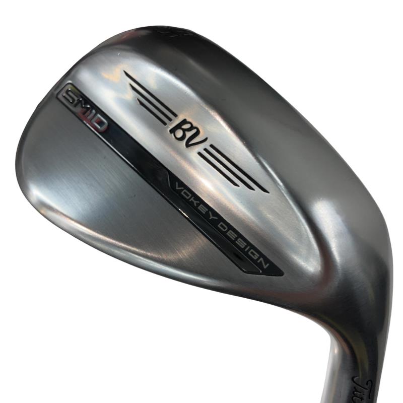 【中古】 タイトリスト VOKEY SPIN MILLED SM10 ツアークロム 56°/10°S ウェッジ WG Dynamic Gold (フレックスS) メンズ 男性用 右利き 右用 Cランク ゴルフクラブ