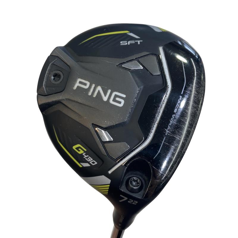 【中古】 ピン G430 SFT 7W フェアウェイウッド FW PING TOUR 2.0 CHROME 75(FW) (フレックスS) メンズ 男性用 右利き 右用 Cランク ゴルフクラブ｜ゴルフパートナー 中古クラブ店