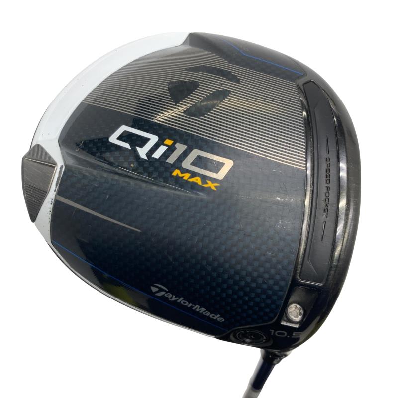 【中古】 テーラーメイド Qi10 MAX LITE 10.5° ドライバー DR SPEEDER NX BLUE for TM (フレックスR) メンズ 男性用 右利き 右用 Cランク ゴルフクラブ