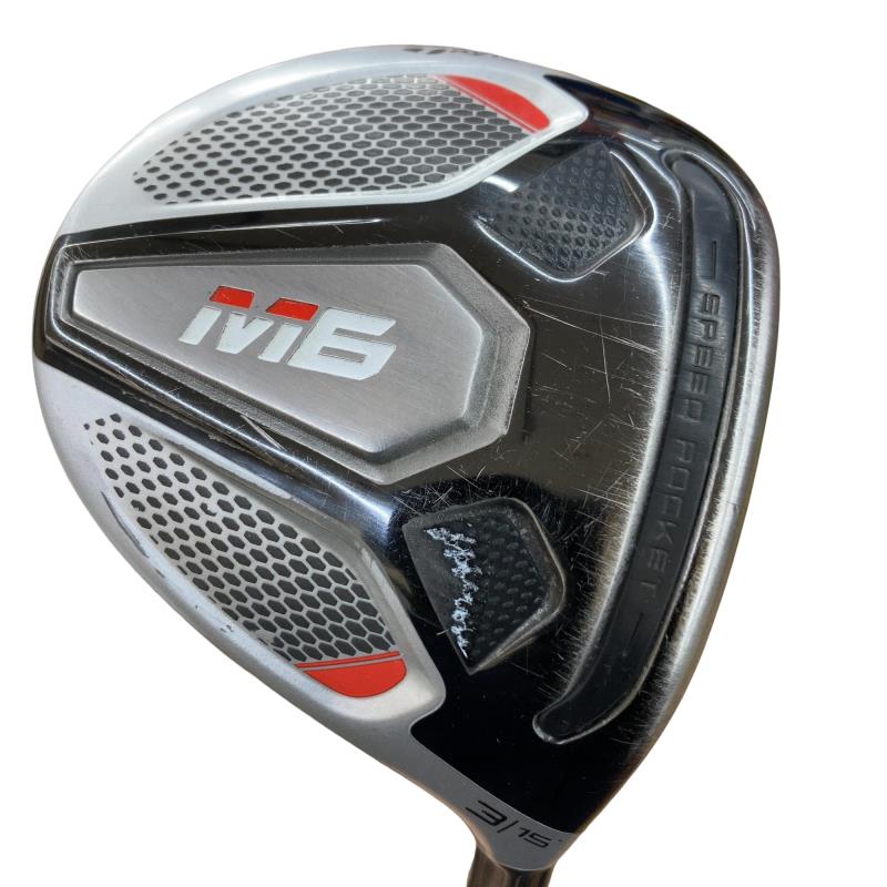 【中古】 テーラーメイド M6 3W フェアウェイウッド FW FUBUKI TM5(2019 フェアウェイ) (フレックスSR) メンズ 男性用 右利き 右用 Cランク ゴルフクラブ