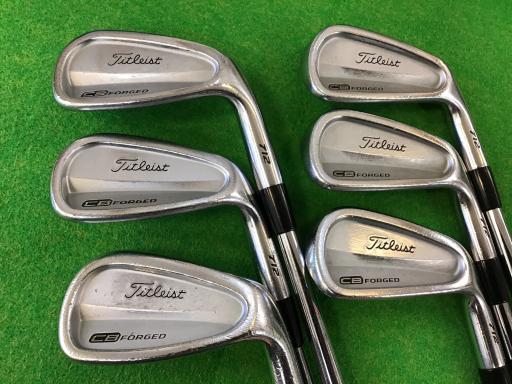 【中古】 タイトリスト Titleist CB 712 6S アイアンセット IR Dynamic Gold (フレックスS) メンズ 男性用 右利き 右用 Cランク ゴルフクラブ