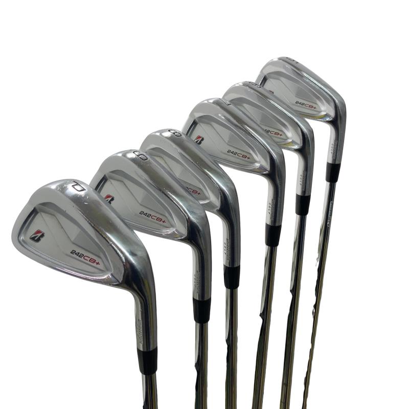 【中古】 ブリヂストン BRIDGESTONE 242CB+ 6S アイアンセット IR NS PRO MODUS3 TOUR105 (フレックスS) メンズ 男性用 右利き 右用 Cランク ゴルフクラブ