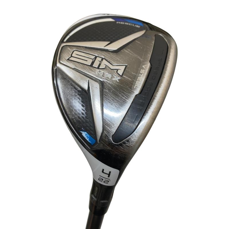 【中古】 テーラーメイド SIM MAX U4 ユーティリティ UT TENSEI BLUE TM60(UT) (フレックスS) メンズ 男性用 右利き 右用 Cランク ゴルフクラブ｜ゴルフパートナー 中古クラブ店
