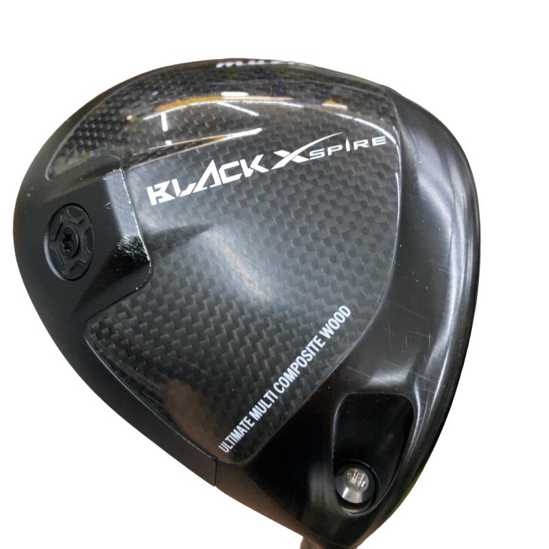 【中古】 muziik On The Screw BLACK XSPIRE 1W(ドロースリーブ) １番ウッド DR 純然たる特注矢がら (フレックスR) メンズ 成人男性用 右利き 右用 C位置づける ゴルフ野球クラブ