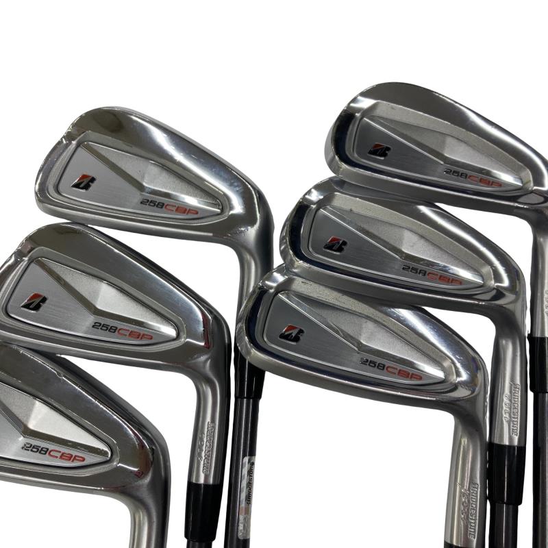 【中古】 ブリヂストン BRIDGESTONE 258CBP 6S アイアンセット IR Diamana iB65 (フレックスS) メンズ 男性用 右利き 右用 Cランク ゴルフクラブ