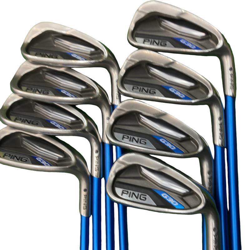 【中古】 ピン G30 8S アイアンセット IR TFC 390(アイアン) (フレックスR) メンズ 男性用 右利き 右用 Cランク ゴルフクラブ