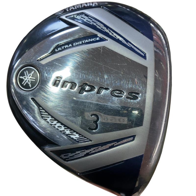 【中古】 ヤマハ inpres UD+2(2019) 3W フェアウェイウッド FW TMX-419F (フレックスR) メンズ 成人男性用 右利き 右用 C位置づける ゴルフ野球クラブ