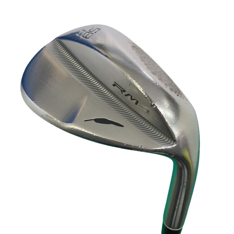 【中古】 フォーティーン RM-4 ニッケルクロムメッキ 58°/H ウェッジ WG TS-114w (フレックス余分の物) メンズ 成人男性用 右利き 右用 D序列付ける ゴルフ野球クラブ