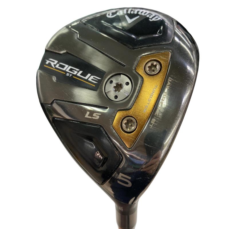 【中古】 キャロウェイ ROGUE ST LS 5W フェアウェイウッド FW リシャフト (フレックス余分の物) メンズ 成人男性用 右利き 右用 C位置づける ゴルフ野球クラブ