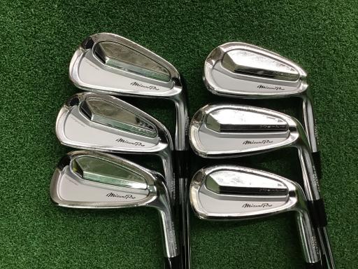 【中古】 ミズノ Mizuno Pro 520 6S アイアンセット IR 純正特注シャフト (フレックスS) メンズ 男性用 右利き 右用 Dランク ゴルフクラブ
