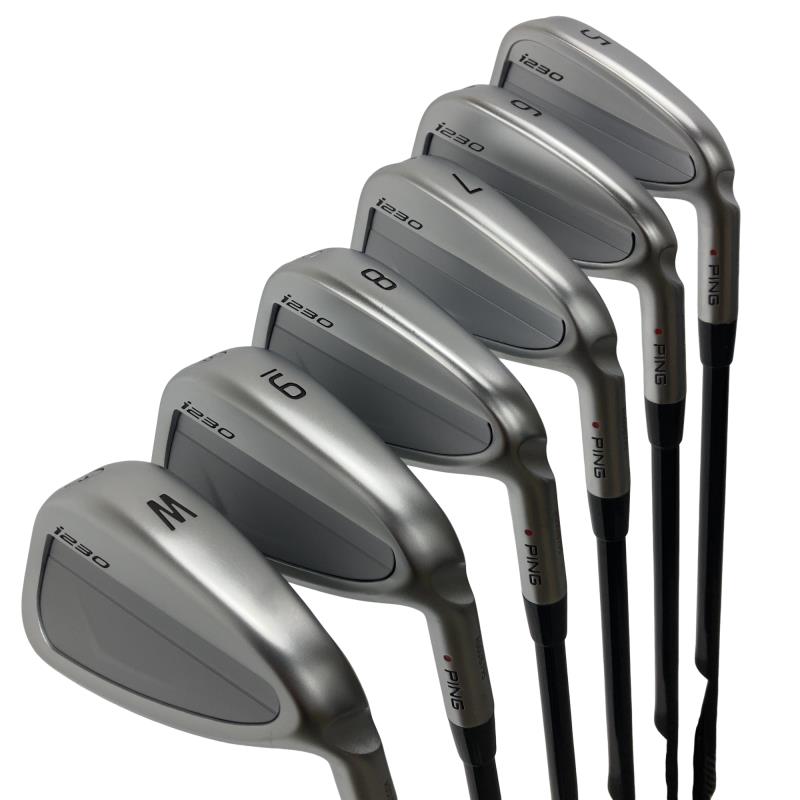【中古】 ピン i230 6S アイアン仕掛ける IR ALTA J CB BLACK(IR) (フレックスS) メンズ 成人男性用 右利き 右用 B価値づける ゴルフ野球クラブ