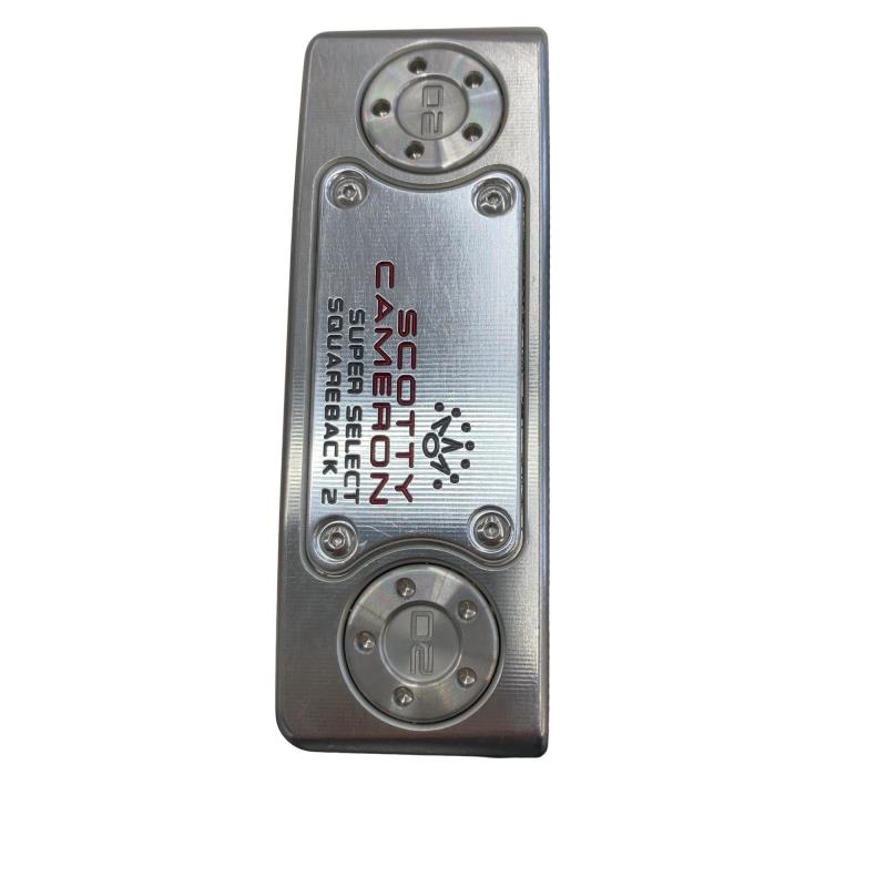 【中古】 タイトリスト SCOTTY CAMERON SUPER SELECT SQUAREBACK 2 33インチ パター PT スチール (フレックスその他) メンズ 男性用 右利き 右用 Bランク ゴルフクラブ｜ゴルフパートナー 中古クラブ店