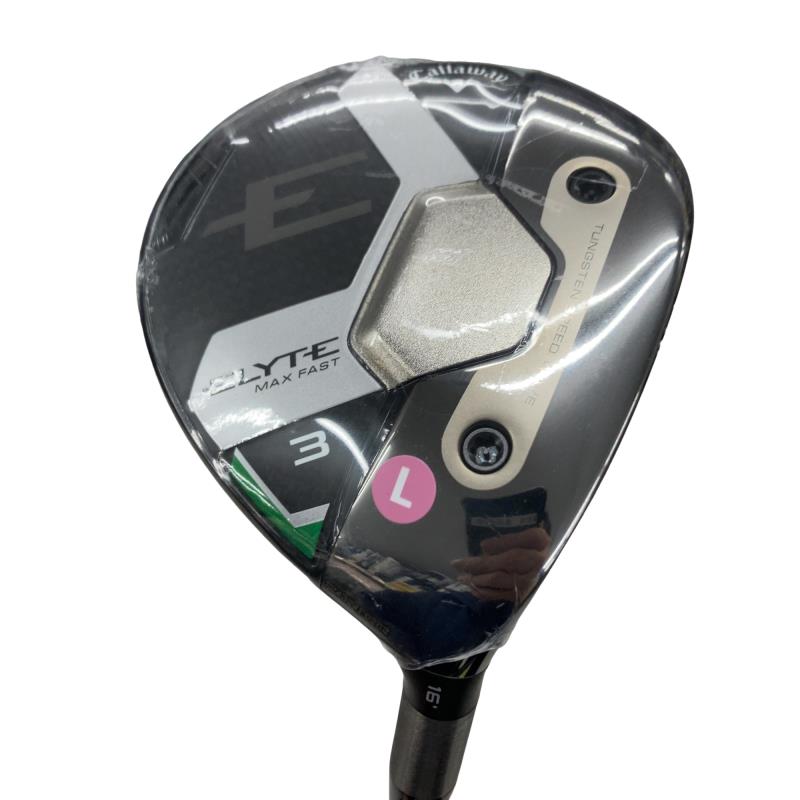 【中古】 キャロウェイ ELYTE MAX FAST 3W レディース フェアウェイウッド FW LIN-Q GREEN 40 for CW(ELYTE FW) (フレックスL) レディース お上さん用 右利き 右用 N価値づける ゴルフ野球クラブ