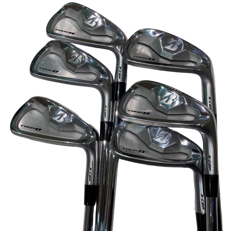 【中古】 ブリヂストン TOUR B X-CBP 6S アイアンセット IR NS PRO MODUS3 TOUR105 (フレックスS) メンズ 男性用 右利き 右用 Cランク ゴルフクラブ