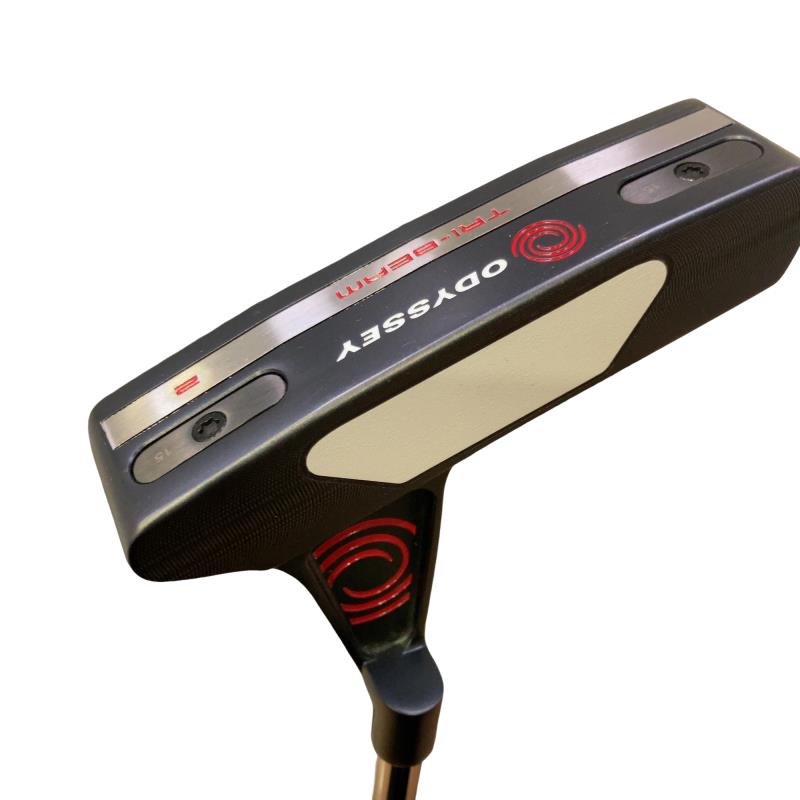 【中古】 オデッセイ TRI-BEAM #2 34in パター PT STROKE LAB(2023) (フレックス余分の物) メンズ 成人男性用 右利き 右用 C位置付ける ゴルフ野球クラブ ゴルフ-パター-クラブ