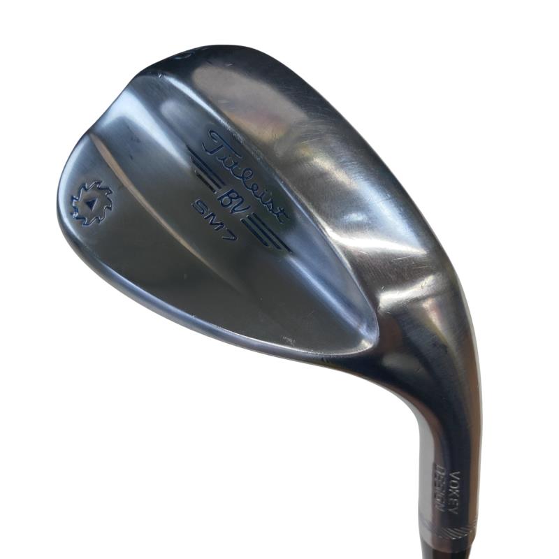 【中古】 タイトリスト VOKEY SPIN MILLED SM7 ツアークロム 60°/14°K ウェッジ WG リシャフト (フレックスその他) メンズ 男性用 右利き 右用 Cランク ゴルフクラブ
