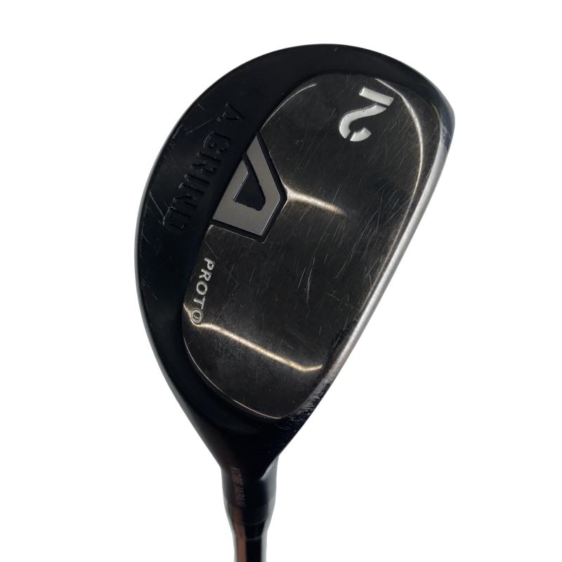 【中古】 A DESIGN GOLF A GRIND ありがた味木材 PROTOTYPE U2 ありがた味 UT 完全無欠特注立て坑 (フレックスX) メンズ 成人男性用 右利き 右用 C序列付ける ゴルフ野球クラブ