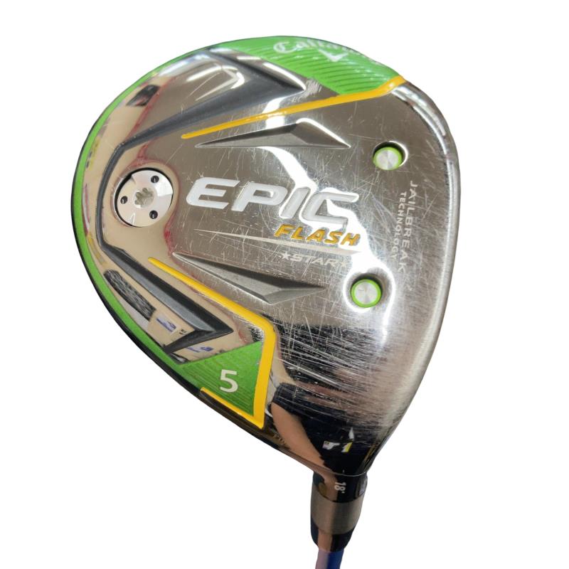 【中古】 キャロウェイ EPIC FLASH STAR 5W フェアウェイウッド FW Speeder EVOLUTION V FW 50 (フレックスS) メンズ 男性用 右利き 右用 Cランク ゴルフクラブ｜ゴルフパートナー 中古クラブ店 11,261円