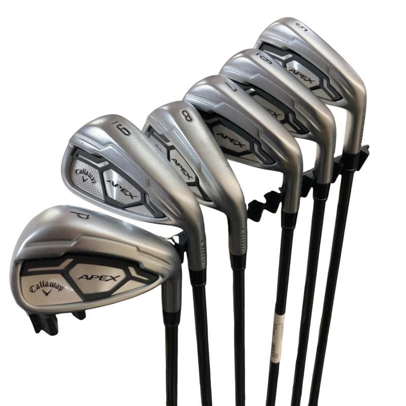 【中古】 キャロウェイ APEX(2015)  6S アイアン仕掛ける IR Callaway APEX(2015)アイアン (フレックスR) メンズ 成人男性用 右利き 右用 C序列付ける ゴルフ野球クラブ